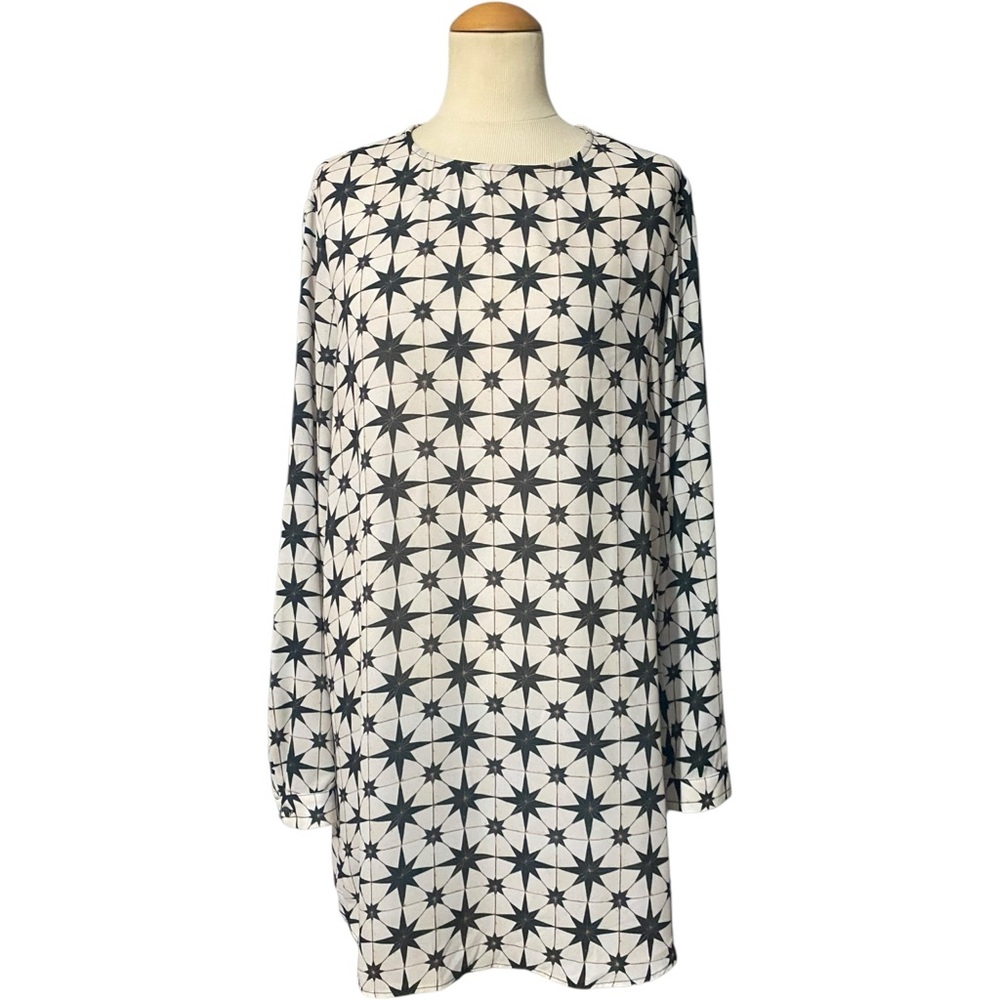 Bec + Bridge Printed Longsleeve Mini Dress 8